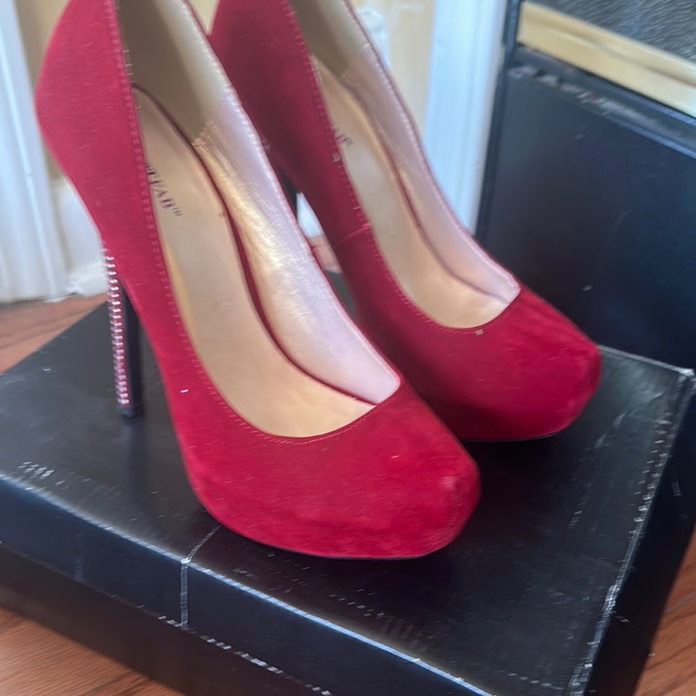 Elegant Red High Heels